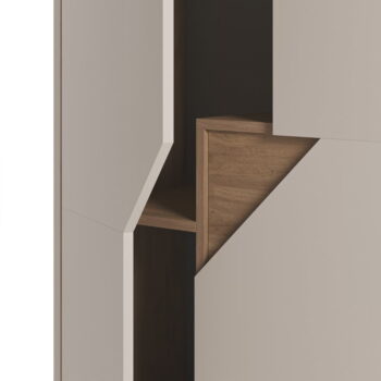Komoda v dekore duba v krémovo-prírodnej farbe 85x120x40 cm Lilou – Marckeric - Image 6