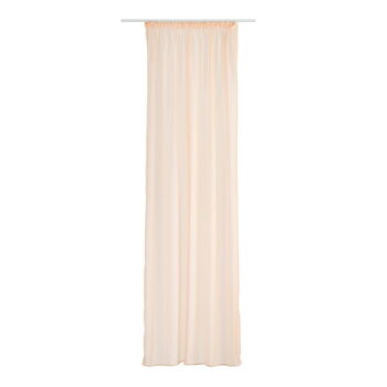 Záclona v lososovoružovej farbe 300x260 cm Voile - Mendola Fabrics - Image 2