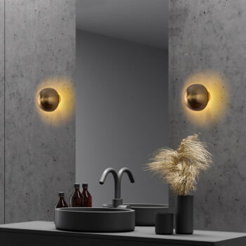 Nástenné svietidlo v bronzovej farbe ø 16 cm Fungal – Opviq lights - Image 4