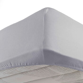 Svetlosivá napínacia plachta jersey 140x190 cm Jersy – douceur d'intérieur - Image 2