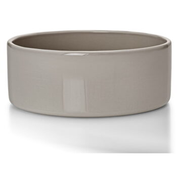 Porcelánová miska pre psa ø 16 cm Scodella Greige S/M – MiaCara
