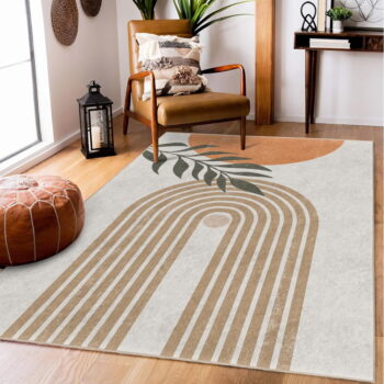 Krémový prateľný koberec 120x180 cm Dot Arch – Mila Home – Obrázok 8