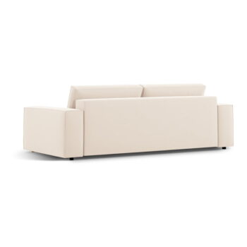 Béžová rozkladacia pohovka z textílie bouclé 247 cm Jodie – Micadoni Home - Image 6