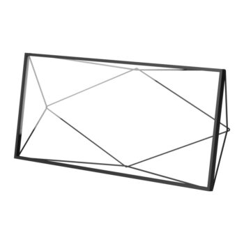Čierny kovový rámček stojací/na stenu 48x23 cm Prisma – Umbra - Image 6