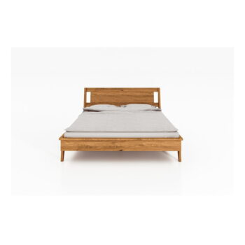 Dvojlôžková posteľ z dubového dreva 180x200 cm Retro 2 - The Beds - Image 2