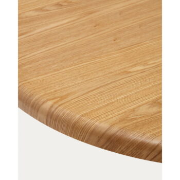 Jedálenský stôl v dekore jaseňa 105x220 cm Mailen – Kave Home - Image 3