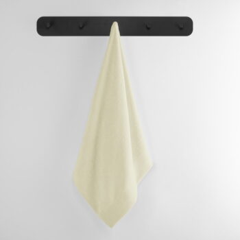 Krémový froté bavlnený uterák 50x100 cm Amari – AmeliaHome - Image 3