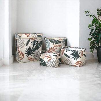 Úložné látkové košíky v súprave 4 ks – Mioli Decor - Image 2