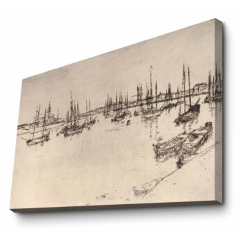 Obraz - reprodukcia 100x70 cm James Abbott McNeill Whistler – Wallity - Image 4