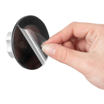 Samodržiaca kovová kúpeľňová polička v striebornej farbe Bestlock Bath – Compactor – Obrázok 3