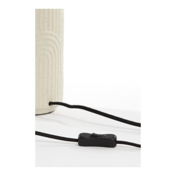 Krémový podstavec stolovej lampy 43,5 cm Diego – Light & Living - Image 6