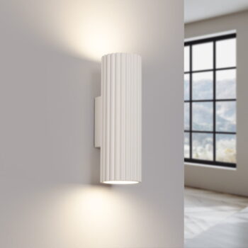 Krémové nástenné svietidlo Gleam – Nice Lamps - Image 3