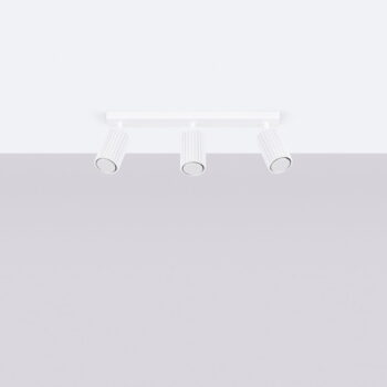 Biele stropné svietidlo 6,5x45 cm Gleam – Nice Lamps - Image 6