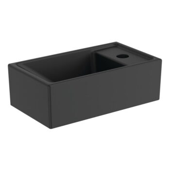 Matne čierne keramické umývadlo 37x21 cm i.Life S – Ideal Standard – Obrázok 2