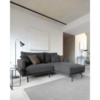 Čierny kovový odkladací stolík Kave Home Vidalita - Image 8