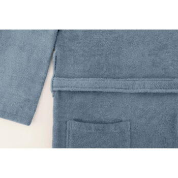 Modrý bavlnený župan veľkosť L/XL - Foutastic - Image 6