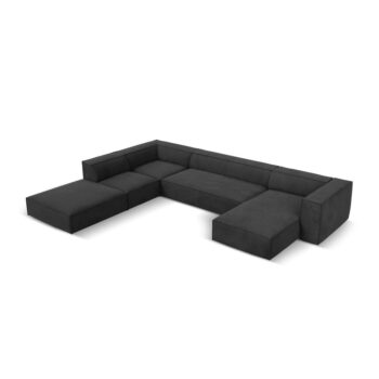 Tmavosivá rohová pohovka (ľavý roh) Madame - Windsor & Co Sofas - Image 2
