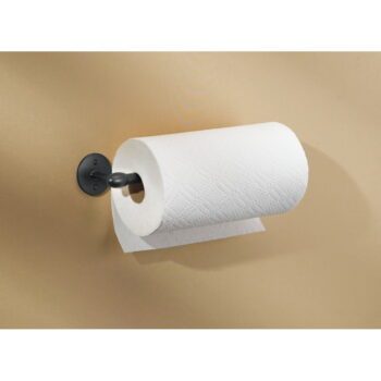 Čierny kovový držiak na papierové utierky iDesign Orbinni, 36 cm - Image 4