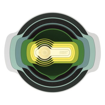 Univerzálna 9-dielna súprava misiek Joseph Joseph Opal - Image 3