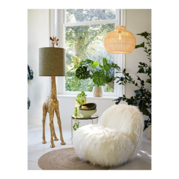 Biele kreslo Gumaca – Light & Living - Image 9
