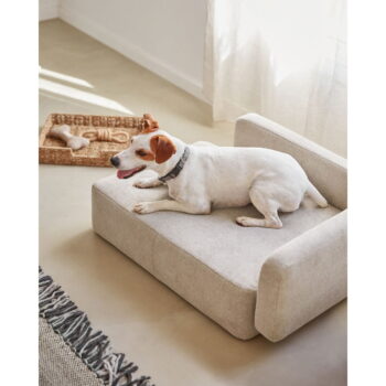 Béžový pelech pre psov 73x60 cm Bowie - Kave Home - Image 6