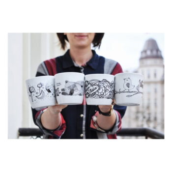 Bonami hrnček z limitovanej edície Domov tu od Bumpkin Tattoo, 260 ml – Obrázok 6