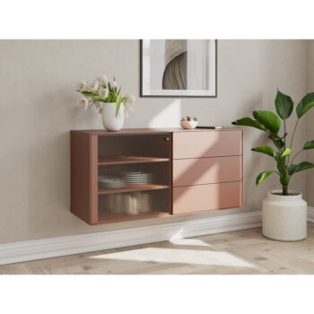 V tehlovej farbe závesná komoda 120x59 cm Edge by Hammel – Hammel Furniture - Image 2