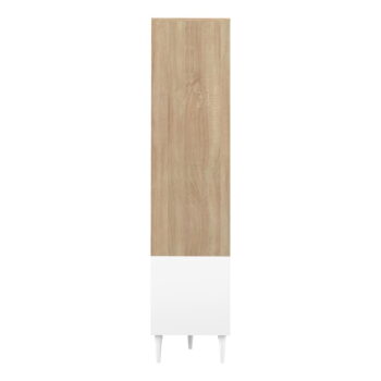 Biela knižnica v dekore duba 90x180 cm Horizon - TemaHome – Obrázok 9