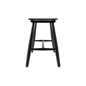 Čierny konzolový stolík z dubového dreva 90x28 cm Bast - Villa Collection – Obrázok 11
