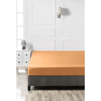Oranžová napínacia bavlnená plachta 140x200 cm – Mijolnir – Obrázok 3