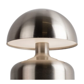 Sivá LED stolová lampa (výška 15 cm) Impetu – Leitmotiv - Image 4