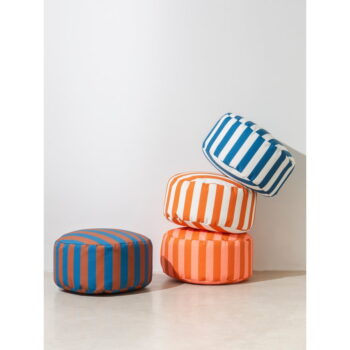 Bielo-oranžový taburet – Really Nice Things - Image 2
