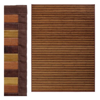 Bambusový koberec v hnedo-horčicovej farbe 180x250 cm – Casa Selección – Obrázok 2