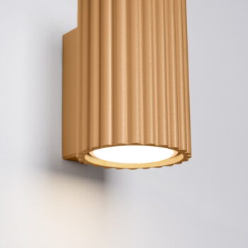 Nástenné svietidlo v zlatej farbe Gleam – Nice Lamps - Image 9