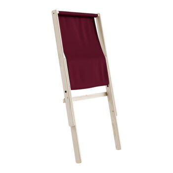 Skladacie kreslo Karup Design Boogie Raw/Bordeaux – Obrázok 3