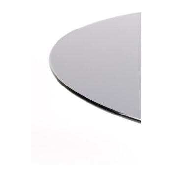 Okrúhly jedálenský stôl so sklenenou doskou ø 104 cm Floris – White Label - Image 6
