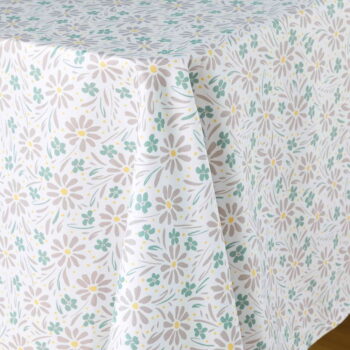 Obrus z mikrovlákna 140x240 cm Florelle – douceur d'intérieur - Image 2
