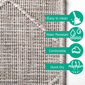 Sivý vonkajší koberec 140x200 cm Zagora – Ayyildiz Carpets - Image 6