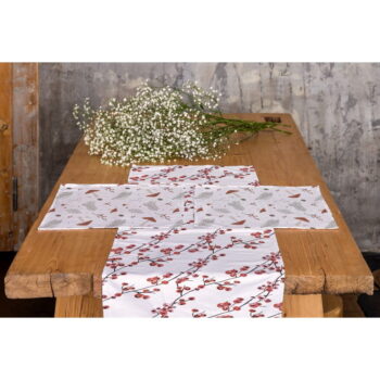 Bavlnený behúň na stôl 40x140 cm Snowbound – Butter Kings – Obrázok 2