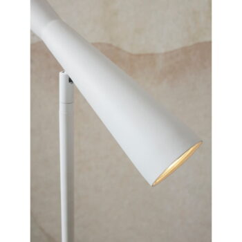 Biela stojacia lampa s kovovým tienidlom (výška  145,5 cm) Bordeaux – it's about RoMi – Obrázok 4