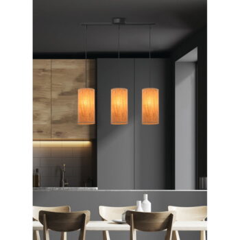 Závesné svietidlo v prírodnej farbe ø 12 cm Aragona – Candellux Lighting - Image 2