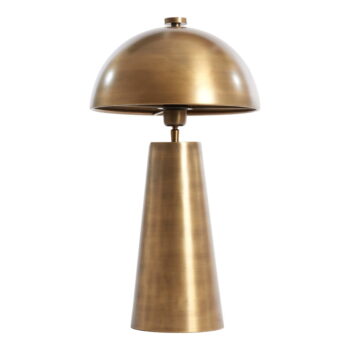Stojacia lampa v bronzovej farbe s kovovým tienidlom (výška 52 cm) Dita – Light & Living - Image 6