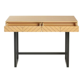 Písací stôl Woodman Camden Herringbone, 110 x 55 cm - Image 3