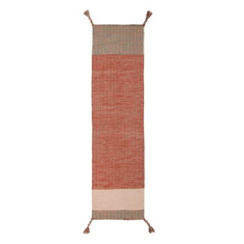 Oranžový vlnený behúň Flair Rugs Anu, 60 x 200 cm - Image 6