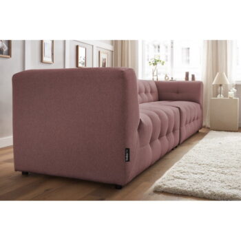 Tmavoružová pohovka 324 cm Kleber - Bobochic Paris - Image 3