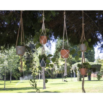 Látkový záves na kvetináč ø 10 cm (výška 120 cm) Macramé – Artevasi - Image 5