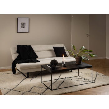 Biela rozkladacia pohovka 200 cm Arbonne – Actona - Image 4