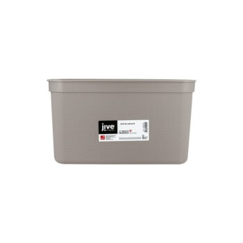 Plastový úložný box s vekom Deco - Rotho – Obrázok 4