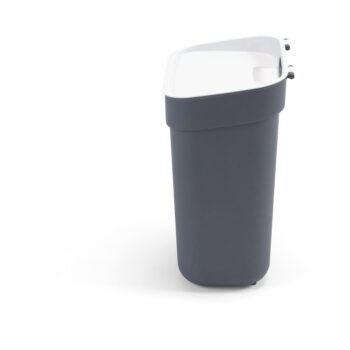 Tmavosivý odpadkový kôš na triedený odpad z recyklovaného plastu 10 l Ready To Collect – Curver - Image 11