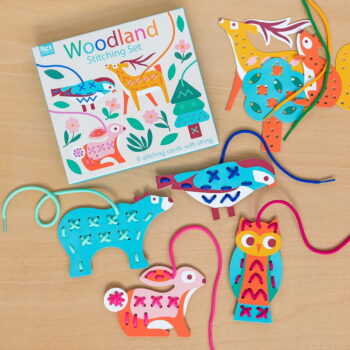Kreatívna súprava Stitching set Woodland – Rex London - Image 3